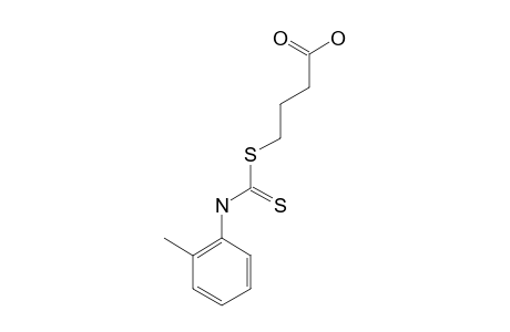 4-[N-(2-TOLYL)-THIOCARBAMOYLTHIO]-BUTYRIC-ACID