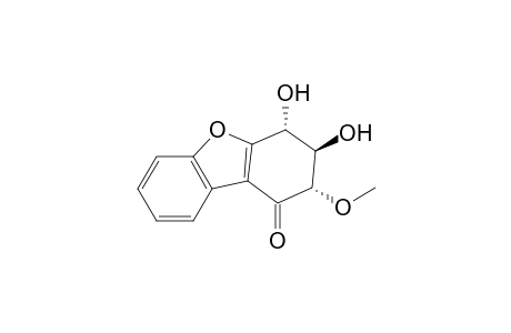 RIBISIN_A;(2-S,3-R,4-R)-3,4-DIHYDROXY-2-METHOXY-3,4-DIHYDRO--1-(2-H)-DIBENZOFURANONE