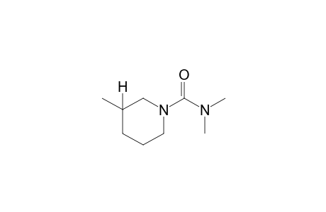 N,N,3-trimethyl-1-piperidinecarboxamide