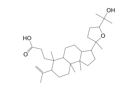 3,4-Secodammar-4(28)-en-3-oic acid, 20,24-epoxy-25-hydroxy-, (24S)-