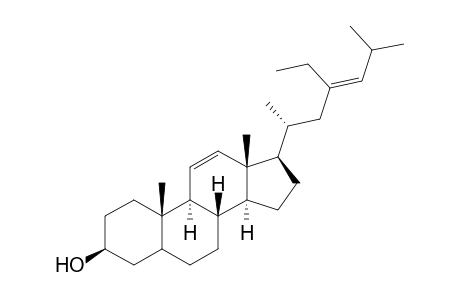 23-Ethylcholesta-11(12),23(24)-dien-3.beta.-ol