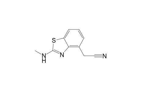 2-[2-(methylamino)-1,3-benzothiazol-4-yl]acetonitrile