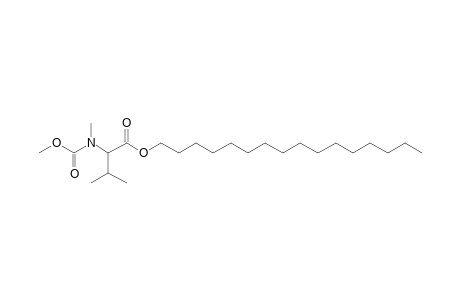 Valine, N-methyl-N-methoxycarbonyl-, hexadecyl ester