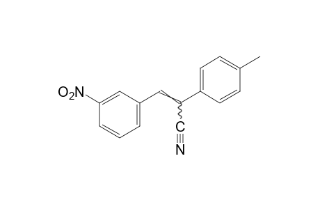3-(m-nitrophenyl)-2-p-tolylacrylonitrile