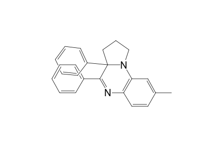 3a,4-Diphenyl-8-methyl-1,2,3,3a-tetrahydropyrrolo[1,2-a]quinoxaline