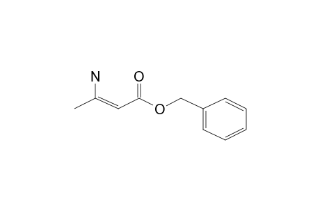 2-Butenoic acid, 3-amino-, phenylmethyl ester