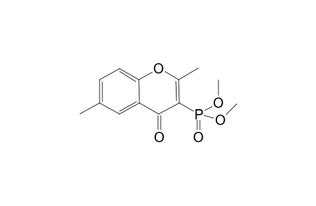 3-Dimethoxyphosphoryl-2,6-dimethyl-1-benzopyran-4-one