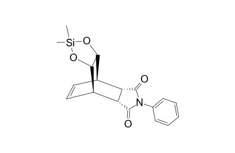 (3A-ALPHA,4-BETA,4A-ALPHA,7A-ALPHA,8-BETA,8A-ALPHA)-4A,7A,8,8A-TETRAHYDRO-2,2-DIMETHYL-6-PHENYL-4,8-ETHENO-4H-1,3,2-DIOXASILOLO-[4,5-F]-ISOINDOLE-5,7(3AH,6H)-D