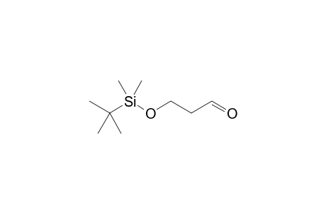 3-(tert-Butyldimethylsilyloxy)propanal