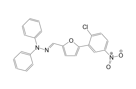 2-furancarboxaldehyde, 5-(2-chloro-5-nitrophenyl)-, diphenylhydrazone