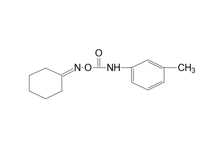 cyclohexanone, O-(m-tolylcarbamoyl)oxime