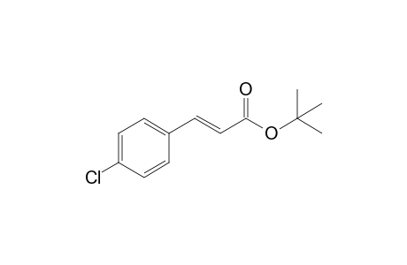 (E)-3-(4-chlorophenyl)-2-propenoic acid tert-butyl ester