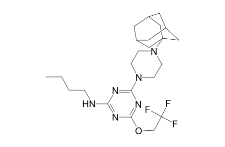 1,3,5-triazin-2-amine, N-butyl-4-(4-tricyclo[3.3.1.1~3,7~]dec-1-yl-1-piperazinyl)-6-(2,2,2-trifluoroethoxy)-