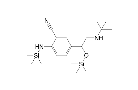 Cimbuterol, N,O-bis-TMS