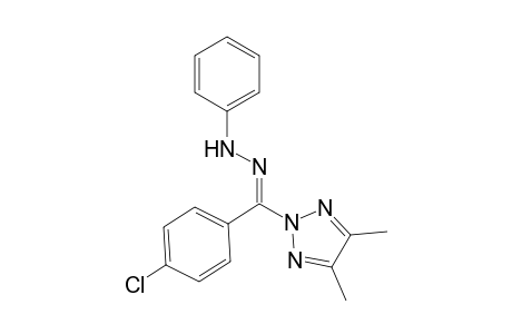 2-(PARA-CHLOROBENZOYL)-(4,5-DIMETHYL-2H-1,2,3-TRIAZOLE)-PHENYLHYDRAZINE