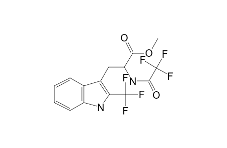 N(.alpha.)-tfa-2-Trifluoromethyltryptophan, methyl ester