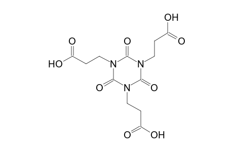 2,4,6-TRIOXO-s-TRIAZINE-1,3,5(2H,4H,6H)-TRIPROPIONIC ACID