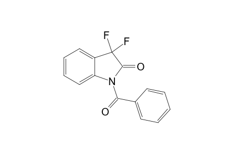 N-BENZOYL-3,3-DIFLUORO-2-OXO-INDOLE