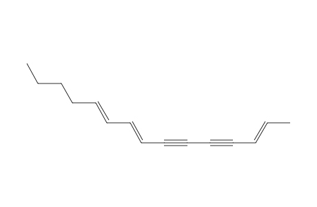 2,8,10-Pentadecatriene-4,6-diyne, (E,E,E)-