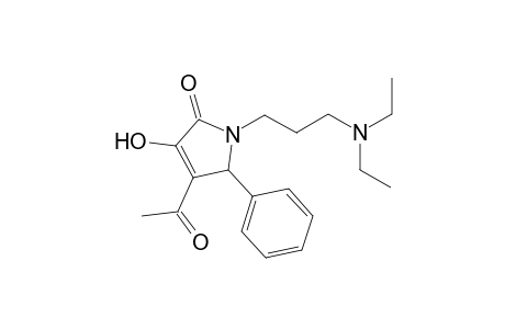 4-Acetyl-1-(3-diethylamino-propyl)-3-hydroxy-5-phenyl-1,5-dihydro-pyrrol-2-one