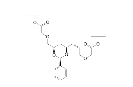 TERT.-BUTYL-2-[(Z)-3-[(2R,4S,6R)-6-[(2-TERT.-BUTOXY-2-OXOETHOXY)-METHYL]-2-PHENYL-1,3-DIOXAN-4-YL]-ALLYLOXY]-ACETATE