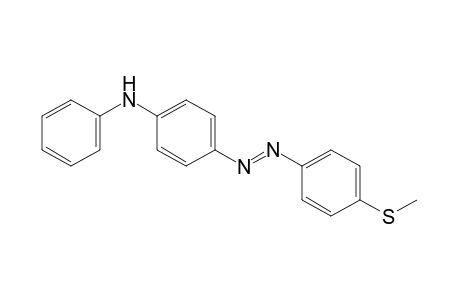 {p-[(-methylthio)phenyl]azo}diphenylamine