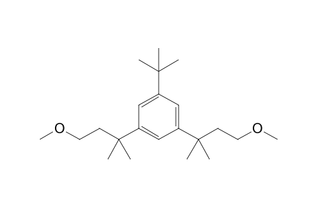 1-tert-butyl-3,5-bis(3-methoxy-1,1-dimethyl-propyl)benzene