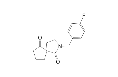 2-(4-Fluorobenzyl)-2-azaspiro[4.4]nonane-1,6-dione