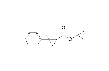 tert-Butyl 2-fluoro-2-phenylcyclopropanecarboxylate
