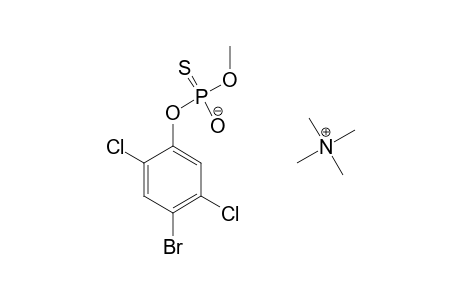 tetramethylammonium o-(4-bromo-2,5-dichlorophenyl)o-methyl phosphorothioate