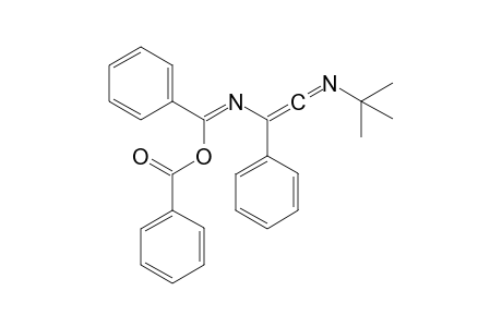 2-[.alpha.-(benzoyloxy)benzylidenamino]-N-tert-butyl-2-phenylethenimine