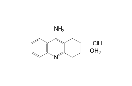 9-amino-1,2,3,4-tetrahydroacridine, monohydrochloride, hydrate