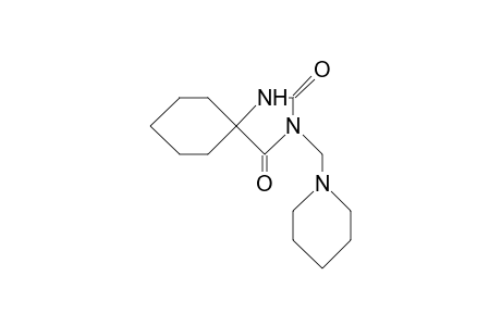 3-Piperidinomethyl-1,3-diaza-spiro(4.5)decane-2,4-dione