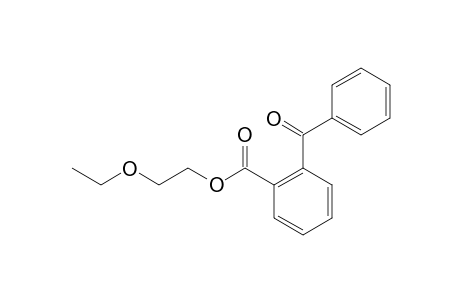 o-benzoylbenzoic acid, 2-ethoxyethyl ester