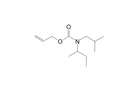 Carbamic acid, N-(2-butyl)-N-isobutyl-, allyl ester