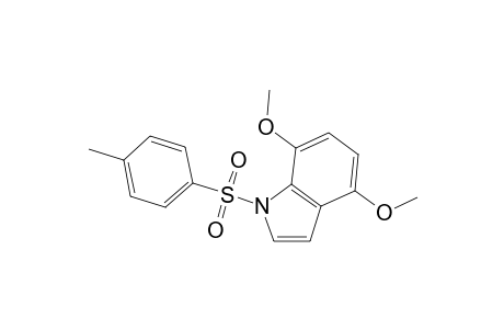 4,7-Dimethoxy-1-(4-methylphenyl)sulfonyl-indole