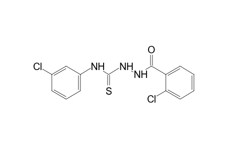 1-(o-chlorobenzoyl)-4-(m-chlorophenyl)-3-thiosemicarbazide