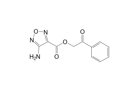 2-oxo-2-Phenylethyl 4-amino-1,2,5-oxadiazole-3-carboxylate