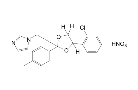 1-{[4-(o-chlorophenyl)-2-p-tolyl-1,3-dioxolan-2-yl]methyl}imidazole, mononitrate