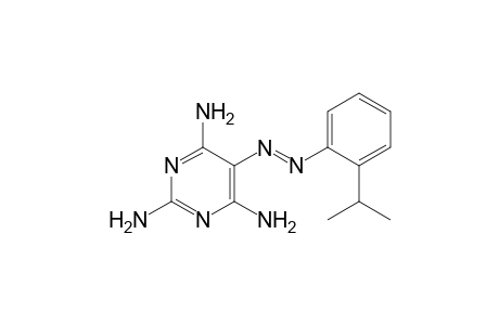 5-[(o-cumenyl)azo]-2,4,6-triaminopyrimidine