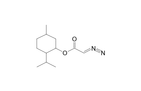 Diazoacetic acid, 2-isopropyl-5-methylcyclohexyl ester