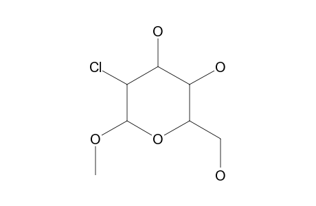 METHYL beta(D) 2-DEOXYCHLORO GLUCOPYRANOSIDE