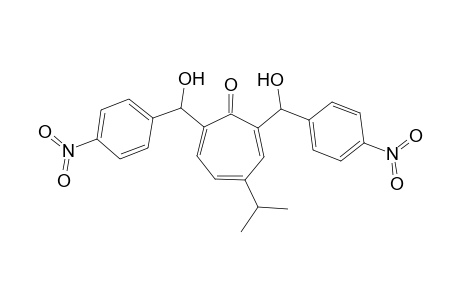 2,7-Bis(.alpha-hydroxy-4-nitrobenzyl)-4-isopropyltropone