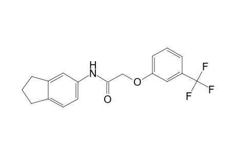 acetamide, N-(2,3-dihydro-1H-inden-5-yl)-2-[3-(trifluoromethyl)phenoxy]-