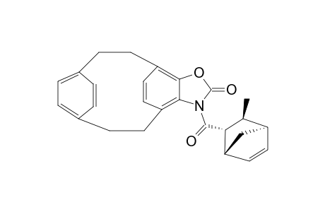 (+)-(R)-3-[((1'R,2'R,3'S,4'S)-3'-METHYLBICYCLO-[2.2.1]-HEPT-5'-EN-2'-YL)-CARBONYL]-[2.2]-PARACYCLOPHANO-[4,5-D]-1,3-OXAZOL-2-(3H)-ONE