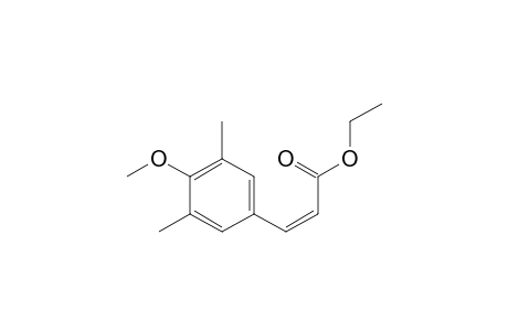 Ethyl (Z)-3-(4-methoxy-3,5-dimethylphenyl)acrylate