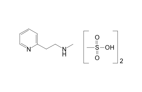 2-[2-(methylamino)ethyl]pyridine, methanesulfonate (1:2)