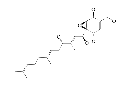 ARTHROBOTRISIN_C;(1-R',2-S',5-S',6-S')-1-((1-S',2-E',4-S',6-E')-1,4-DIHYDROXY-3,7,11-TRIMETHYLDODECA