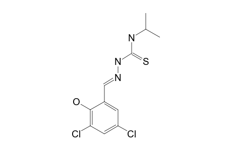 3,5-dichlorosalicylaldehyde, 4-isopropyl-3-thiosemicarbazone