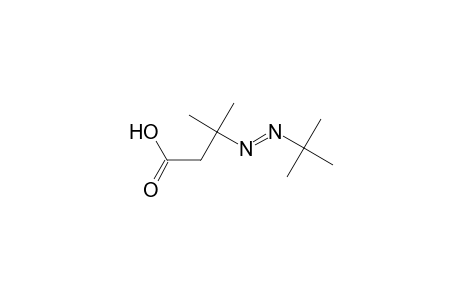 3-(tert-Butylazo)-3-methylbutanoic Acid